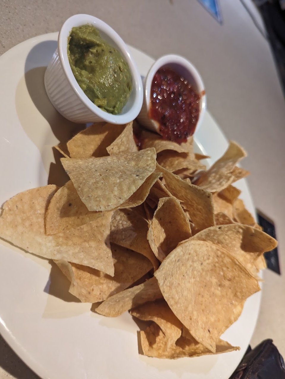 Chips Salsa and Guacamole